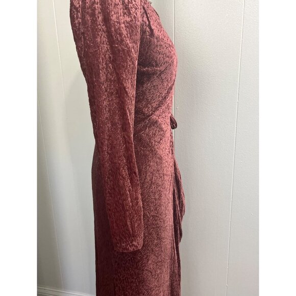 TANYA TAYLOR LAUREEN DRESS SIZE 2  ROSEWOOD MAXI NWT - Picture 8 of 16
